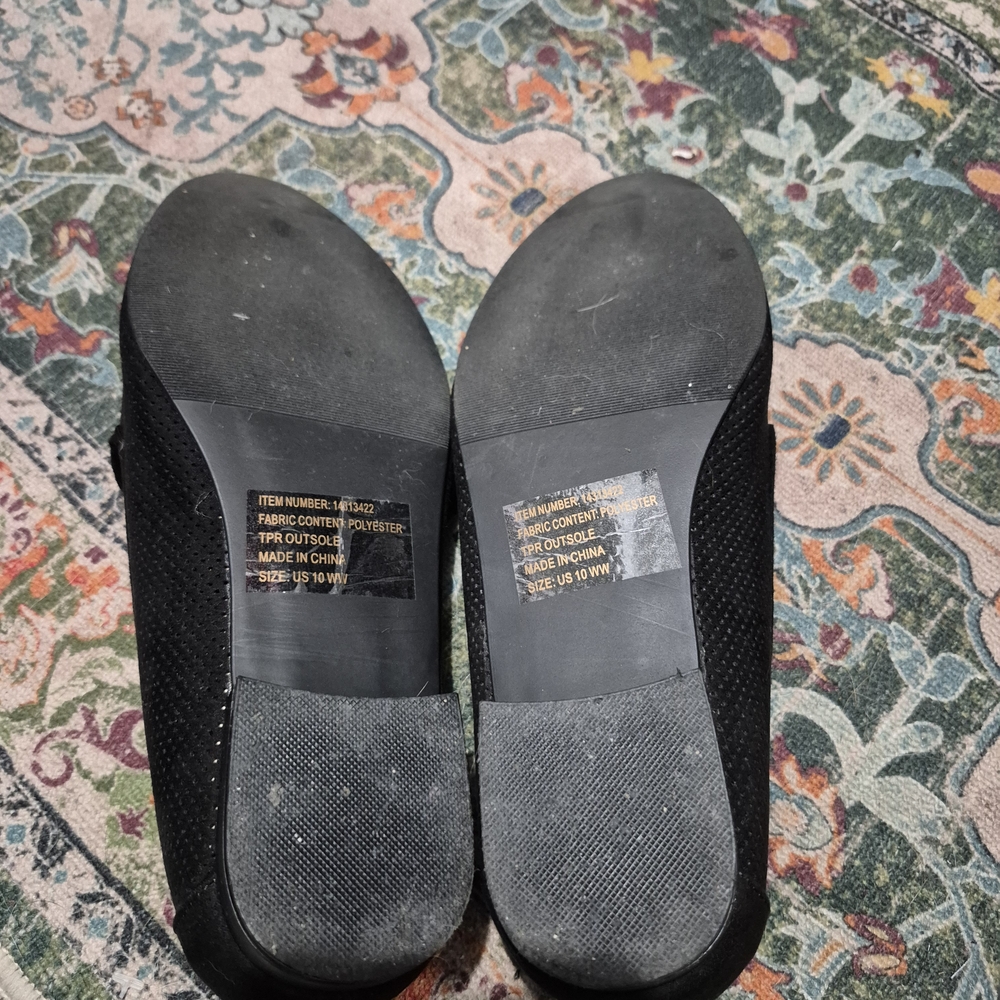 Torrid Women's 10WW Black Loafers - Picture 3 of 4